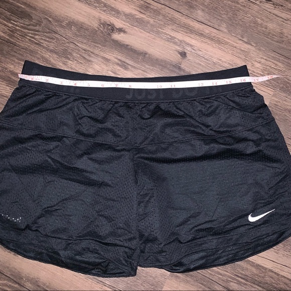 Nike Jersey Running Shorts In Black Size Large - Picture 6 of 8